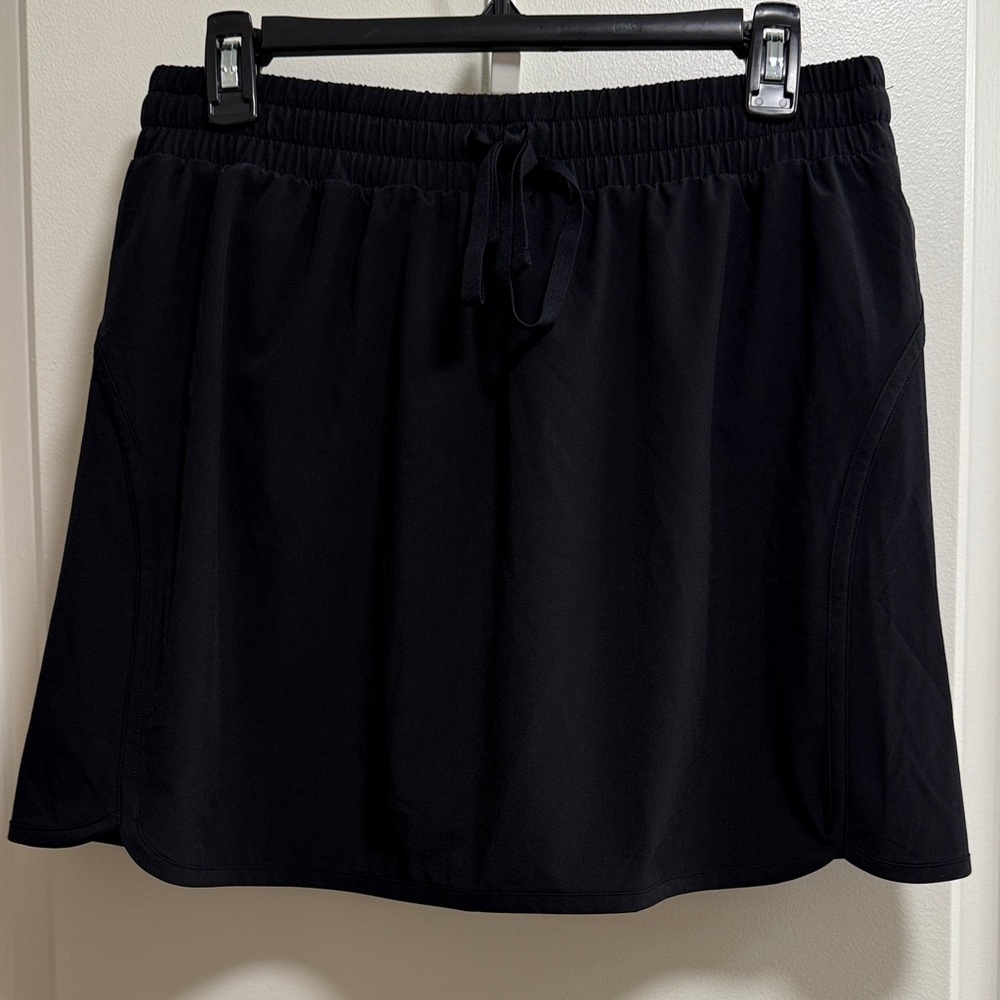 Black Athletic Skort